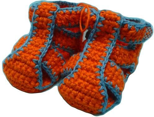 Crochet Baby Shoes High Quality From  Thailand