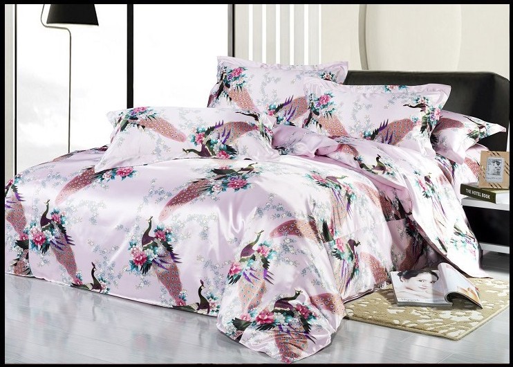 Peacock Printed Bedsheets