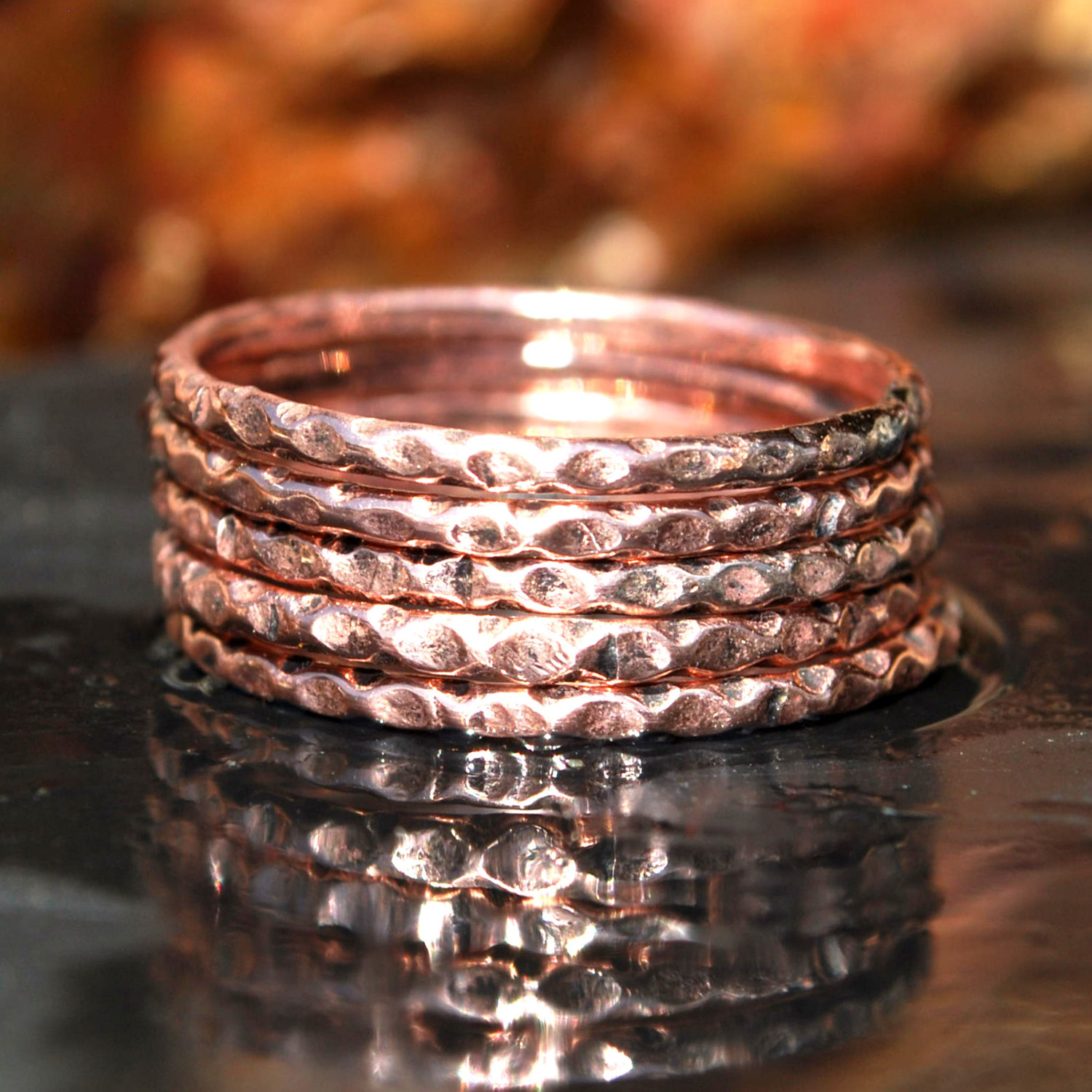 Copper Stack Ring