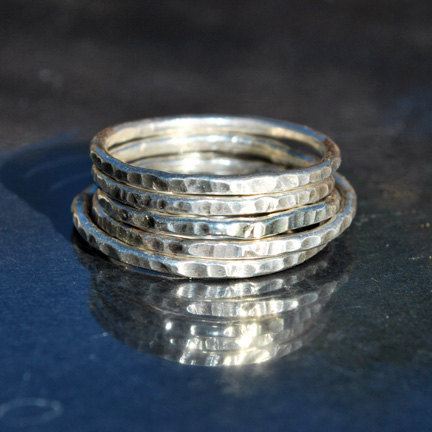 Silver Stacking Ring