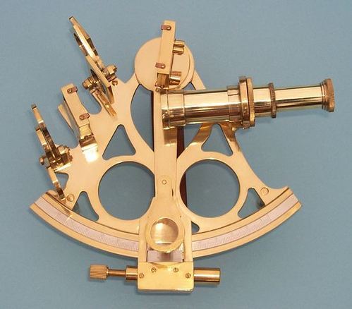 Brass Sextant