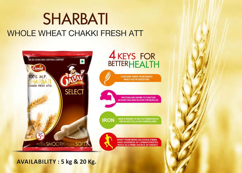 Sharbati Whole Wheat Flour