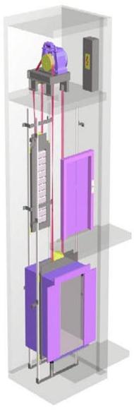 Traction Geared Elevators