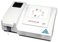 220v Apexa Lab Semi Automatic Biochemistry Analyzer, Color : White