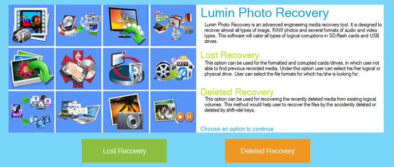 Lumin Photo Recovery for Windows