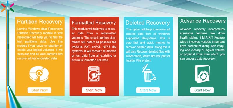 Lumin's Windows Data Recovery Software
