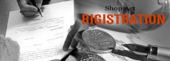 Shop Act Registration Services