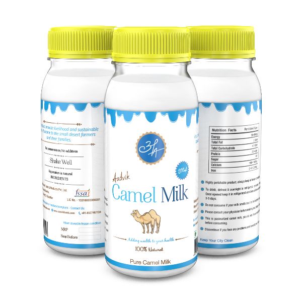 200ml Camel Milk PET Bottles