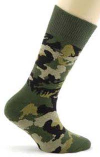 Printed Army Socks, Size : L