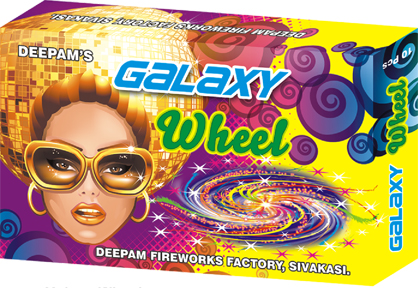 Galaxy Wheel Crackers