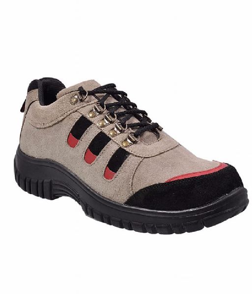 Run+ Buffalo Leather Lightweight Safety Shoes, Size : 10, 11, 5, 6, 7, 8, 9