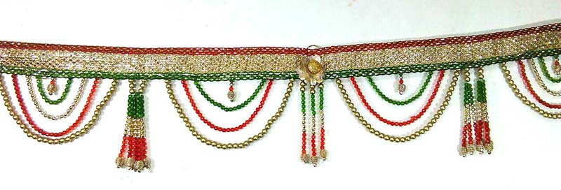 Toran with Multicoloured Moti