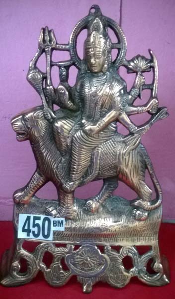 Gunmetal Durga Mata Statue