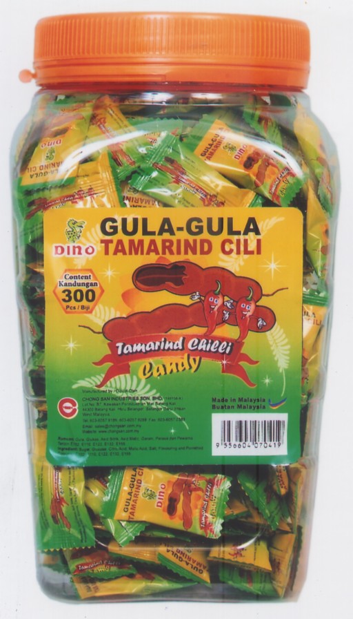 Dino Tamarind Chilli Flavoured Candy (D9)