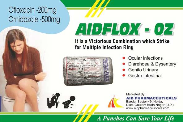 Aidflox-OZ Tablets