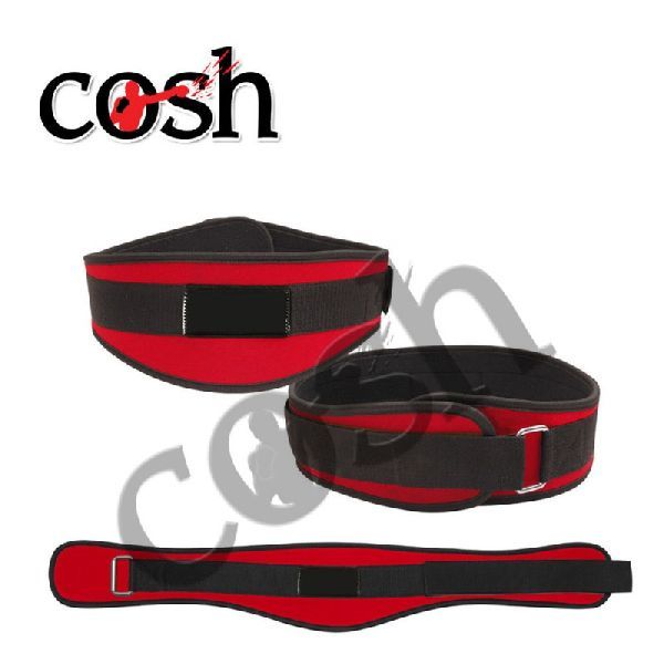 Red & Black Neoprene Weightlifting Belt