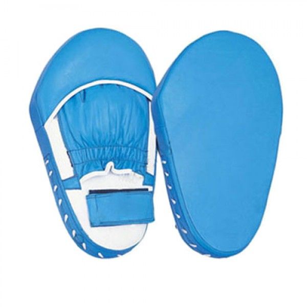 Blue Leather Boxing Focus Pads