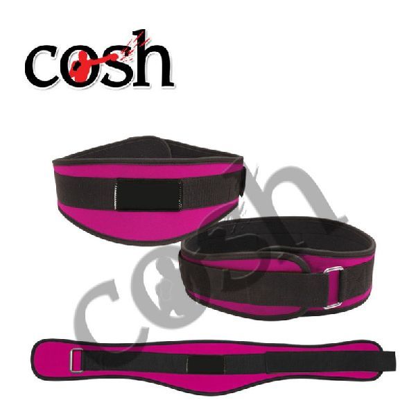 Purple & Black Neoprene Weightlifting Belt