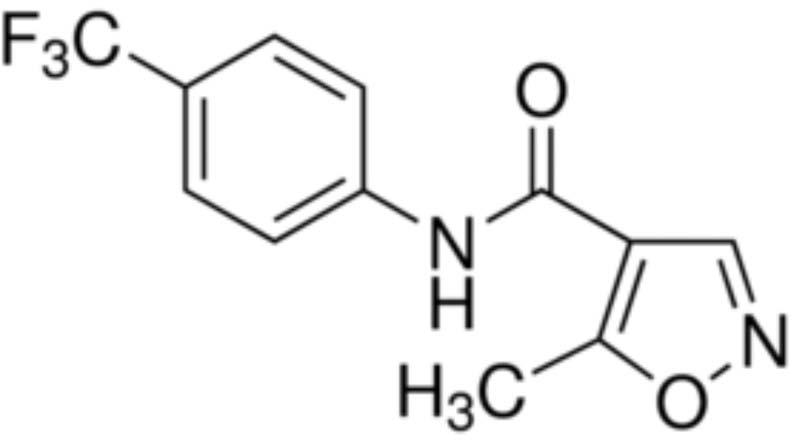 5-Methyl-N-[4-(Trifluoromethyl)Phenyl]-1,3-Oxazole-4 Carboxamide (Leflunomide)