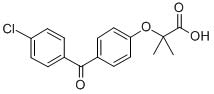 Fenofibric Acid, CAS No. : 42017-89-0