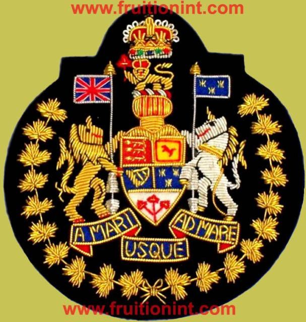 Bullion Wire Blazer Badges