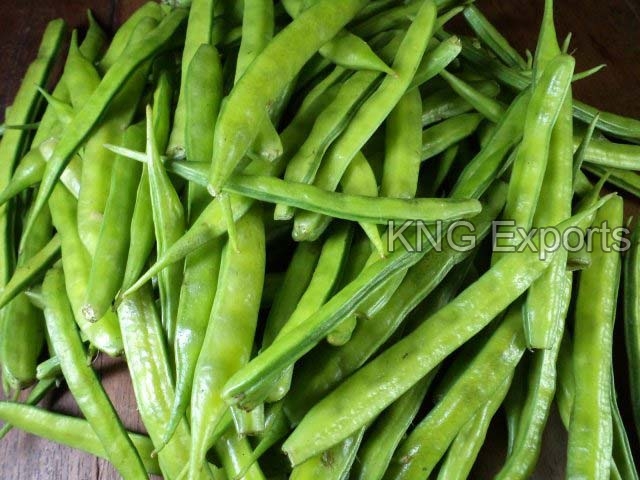 Organic Fresh Cluster Beans, for Cooking, Packaging Type : Jute Bag, Plastic Bag