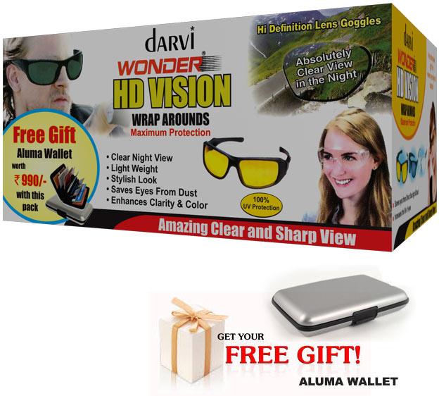 Darvi Wonder 3 HD Glasses Combo
