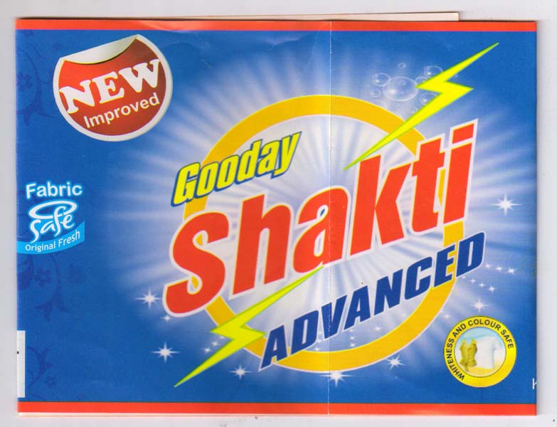 Gooday Shakti Advanced Detergent Powder, for Cloth Washing