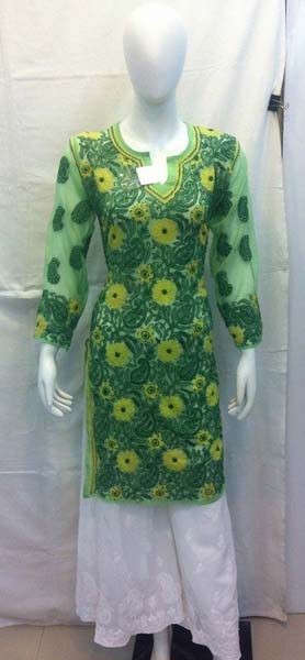 Lucknowi Chikan Kurtis