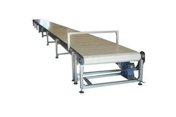 Flat Top Modular Belt Conveyor, Width : 150 mm, 300 mm, 450 mm, 600 mm, 750 mm, 900 mm, 1050 mm