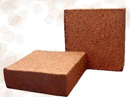 Square coco peat, for Agricultural usages