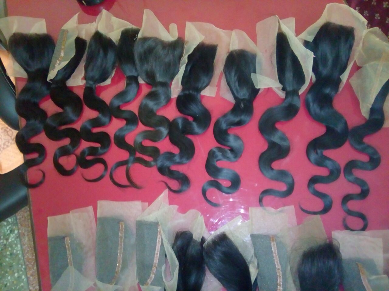 Human hair Lace Closures