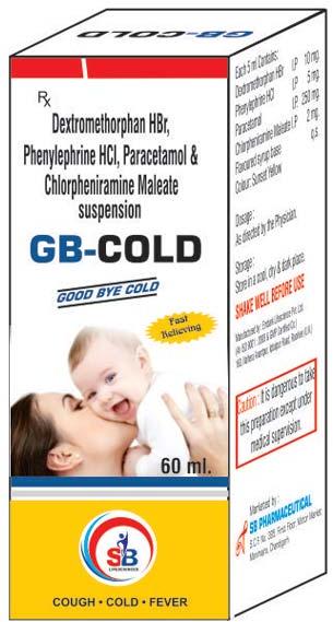 GB COLD 60ml syrup