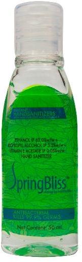 Springbliss Natural Fragrance Hand Sanitizer Bottle (50ml)