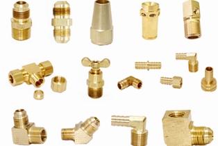 Brass Gas Pipe Fitting Manufacturer & Seller in Jamnagar - SILVER