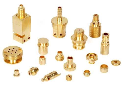  Brass Gas valve fitting parts, Color : Golden