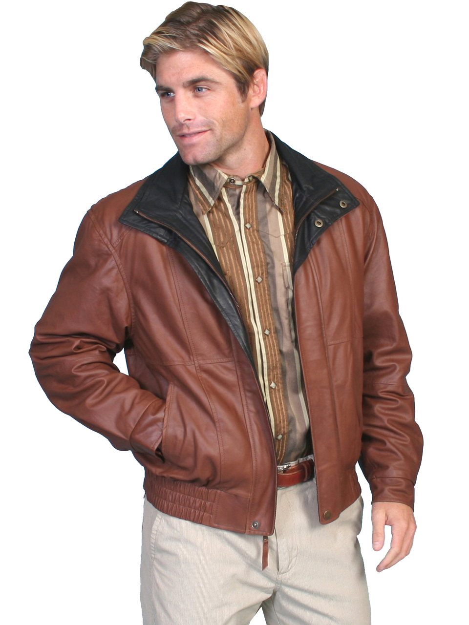 FEATHERLITE LEATHER JACKET