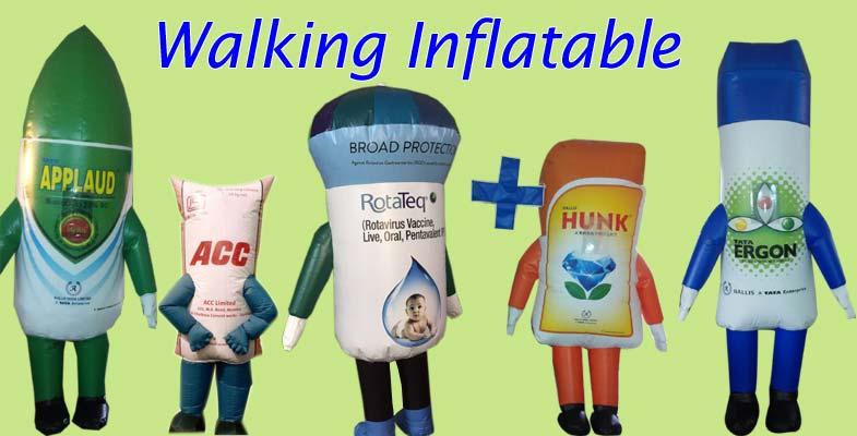 Walking inflatables
