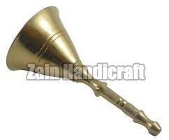 Brass Pooja hand Bell, Style : Antique