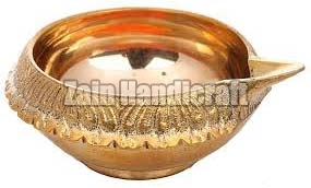 Polished Kubair Brass Diya, for Pooja, Size : Multisize