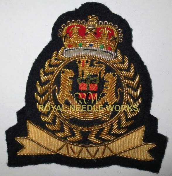 Fabric Embroidered Pocket Badges, for Durable, Shiny, Size : 1.5X3inch