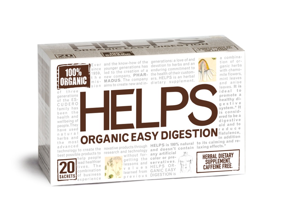 HELPS Organic Easy Digestion tea bags