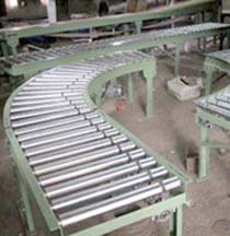 Metal Pallet Conveyor, for Industrial, Color : Metallic