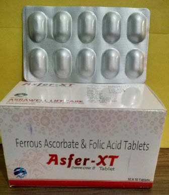 Ferrous Ascorbate & Folic Acid Tablets