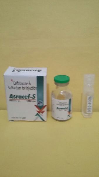 Ceftriaxone & Sulbactum for Injection 1500 mg