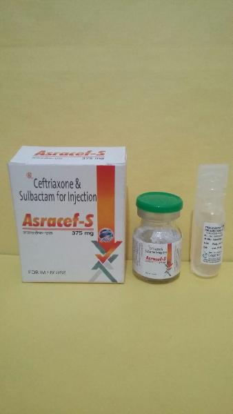 Ceftriaxone & Sulbactum for Injection 375 mg
