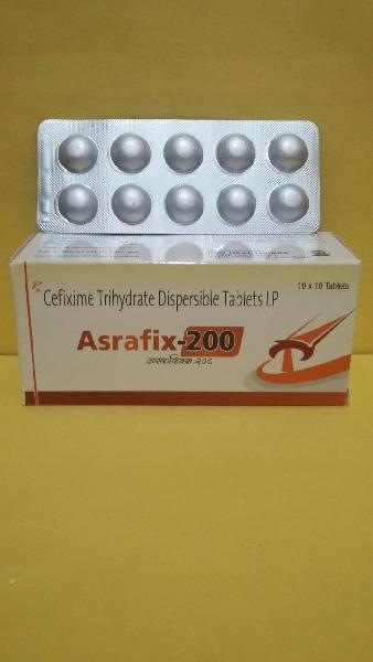 Cefixime Trihydrate Dispersible Tablets IP