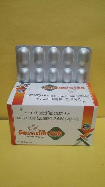 Enteric Coated Rabeprazole Domperidone Sustained Release Capsules