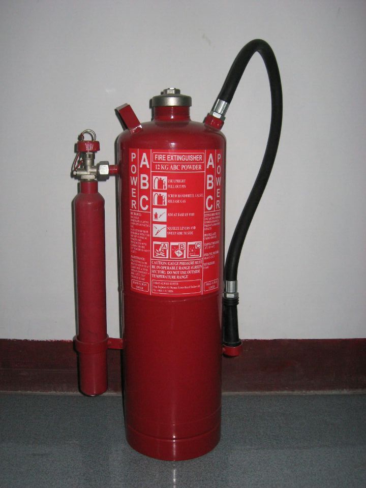 fire extinguisher outside