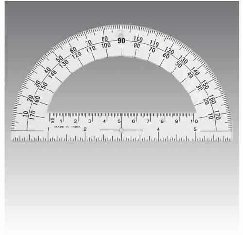 ECONOMY PROTRACTOR SEMI CIRCULAR